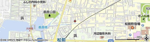 愛媛県伊予郡松前町筒井539周辺の地図