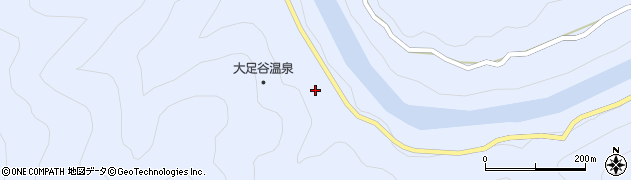 古屋日浦線周辺の地図
