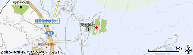福岡県北九州市小倉南区新道寺1502周辺の地図