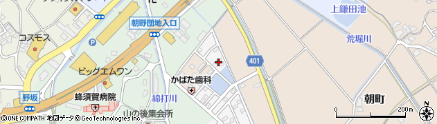 福岡県宗像市朝野2112周辺の地図
