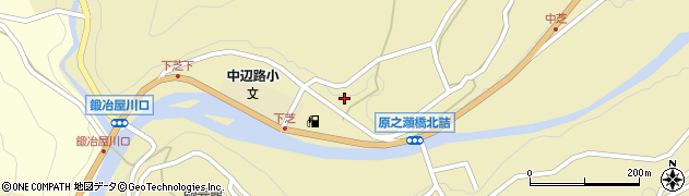 和歌山県田辺市中辺路町栗栖川102周辺の地図