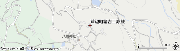 長崎県壱岐市芦辺町諸吉二亦触1305周辺の地図