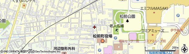 愛媛県伊予郡松前町筒井605-1周辺の地図