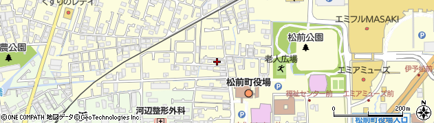 愛媛県伊予郡松前町筒井605周辺の地図