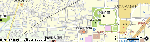 愛媛県伊予郡松前町筒井605-3周辺の地図