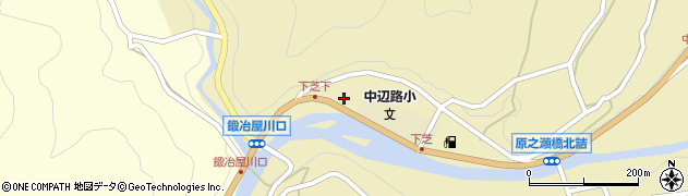 和歌山県田辺市中辺路町栗栖川27周辺の地図