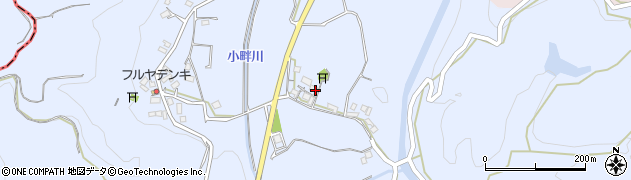 和歌山県田辺市中芳養2691周辺の地図