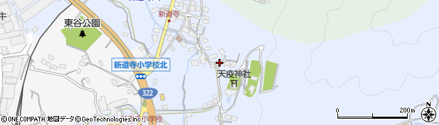 福岡県北九州市小倉南区新道寺1259周辺の地図