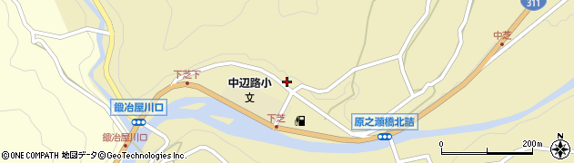 和歌山県田辺市中辺路町栗栖川94周辺の地図