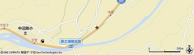 和歌山県田辺市中辺路町栗栖川143周辺の地図