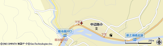和歌山県田辺市中辺路町栗栖川33周辺の地図