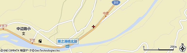 和歌山県田辺市中辺路町栗栖川230周辺の地図