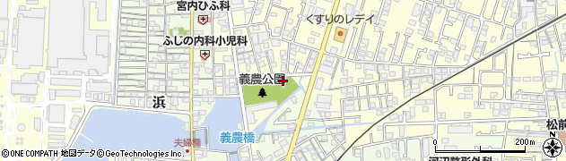 愛媛県伊予郡松前町筒井1329周辺の地図