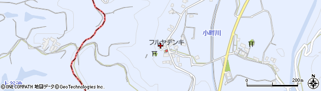 和歌山県田辺市中芳養2847周辺の地図