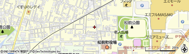 愛媛県伊予郡松前町筒井603周辺の地図
