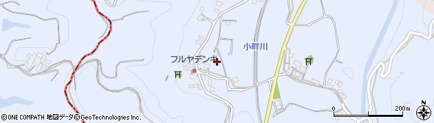 和歌山県田辺市中芳養2839周辺の地図