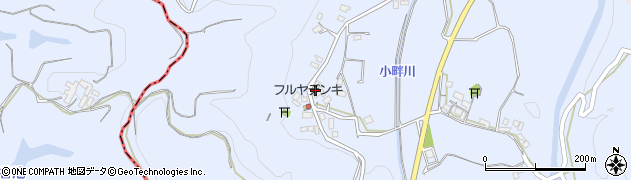 和歌山県田辺市中芳養2861周辺の地図