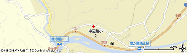 和歌山県田辺市中辺路町栗栖川55-1周辺の地図