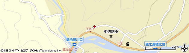 和歌山県田辺市中辺路町栗栖川36周辺の地図