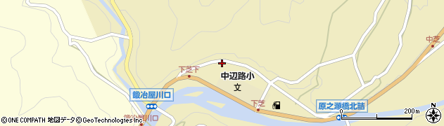 和歌山県田辺市中辺路町栗栖川50周辺の地図
