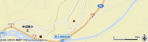 和歌山県田辺市中辺路町栗栖川270周辺の地図