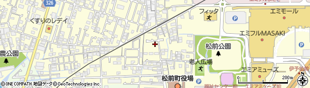 愛媛県伊予郡松前町筒井597-13周辺の地図