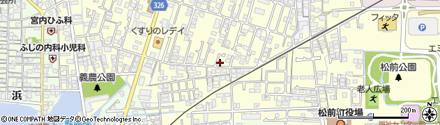 愛媛県伊予郡松前町筒井370-2周辺の地図