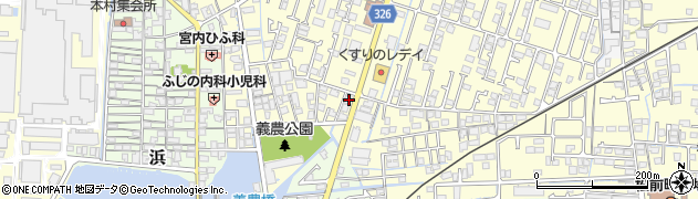 愛媛県伊予郡松前町筒井379周辺の地図