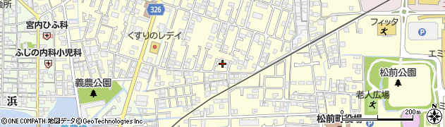愛媛県伊予郡松前町筒井370-6周辺の地図