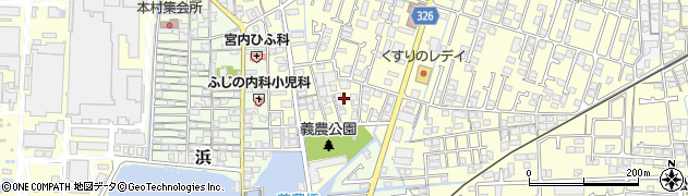 愛媛県伊予郡松前町筒井1343周辺の地図