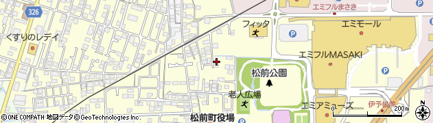 愛媛県伊予郡松前町筒井659周辺の地図