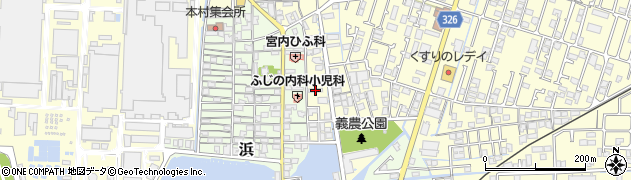 愛媛県伊予郡松前町筒井1360周辺の地図