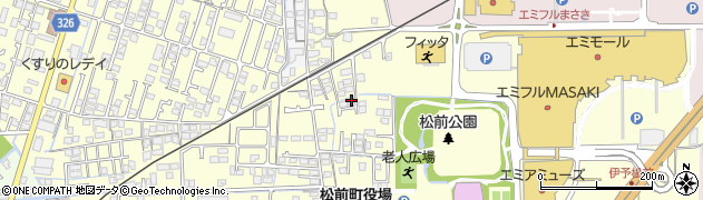 愛媛県伊予郡松前町筒井658周辺の地図