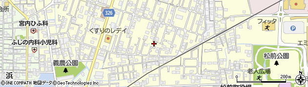 愛媛県伊予郡松前町筒井370-4周辺の地図