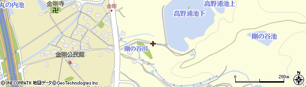 福岡県北九州市八幡西区金剛周辺の地図