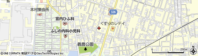 愛媛県伊予郡松前町筒井342-2周辺の地図