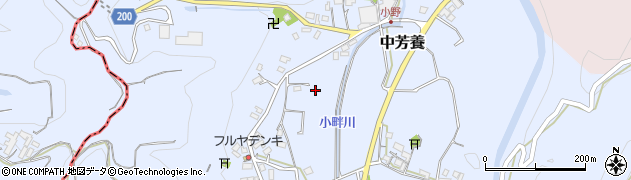 和歌山県田辺市中芳養2795周辺の地図