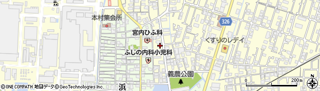 愛媛県伊予郡松前町筒井1361周辺の地図