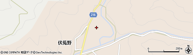 和歌山県田辺市伏菟野137周辺の地図
