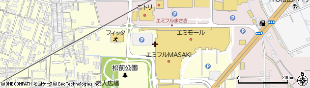 愛媛県伊予郡松前町筒井762周辺の地図