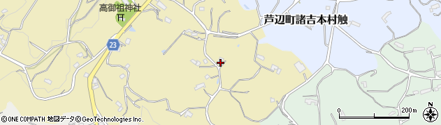 長崎県壱岐市芦辺町諸吉仲触183周辺の地図