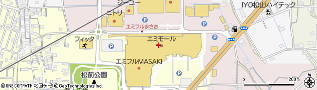 100時間カレーエミフルMASAKI店周辺の地図