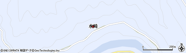 徳島県那賀町（那賀郡）水崎周辺の地図