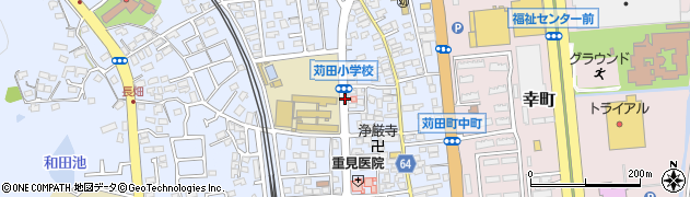 福岡県苅田町（京都郡）神田町周辺の地図