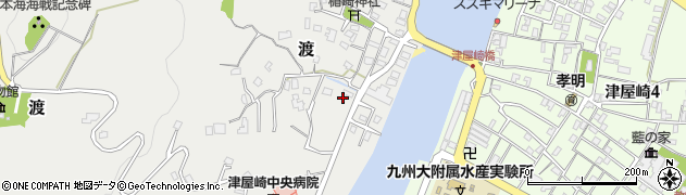 津屋崎おそうじサービス周辺の地図