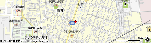 愛媛県伊予郡松前町筒井400周辺の地図
