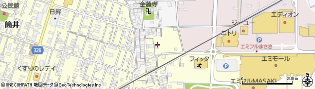 愛媛県伊予郡松前町筒井1854周辺の地図