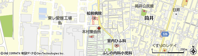 めん処矢磨樹 松前店周辺の地図