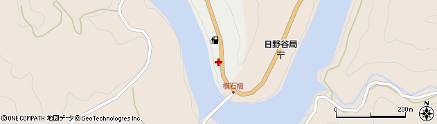 徳島県那賀郡那賀町朴野大下43周辺の地図