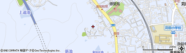 福岡県苅田町（京都郡）提周辺の地図